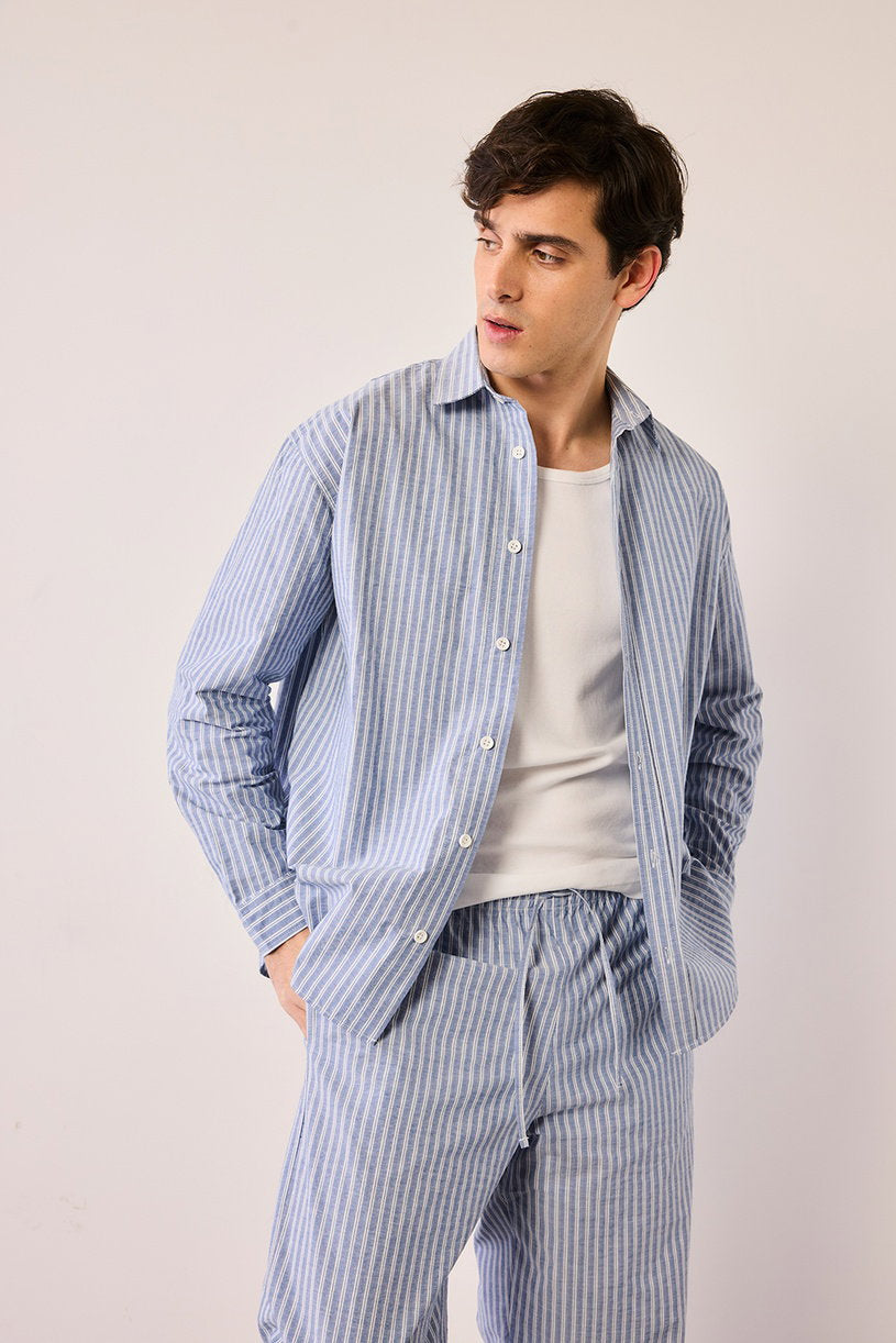 Oversize Striped Shirt