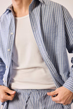 Oversize Striped Shirt
