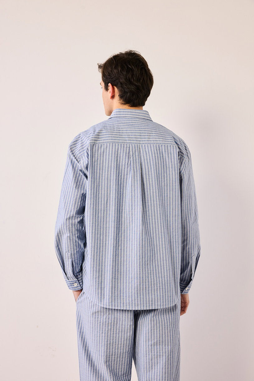 Oversize Striped Shirt