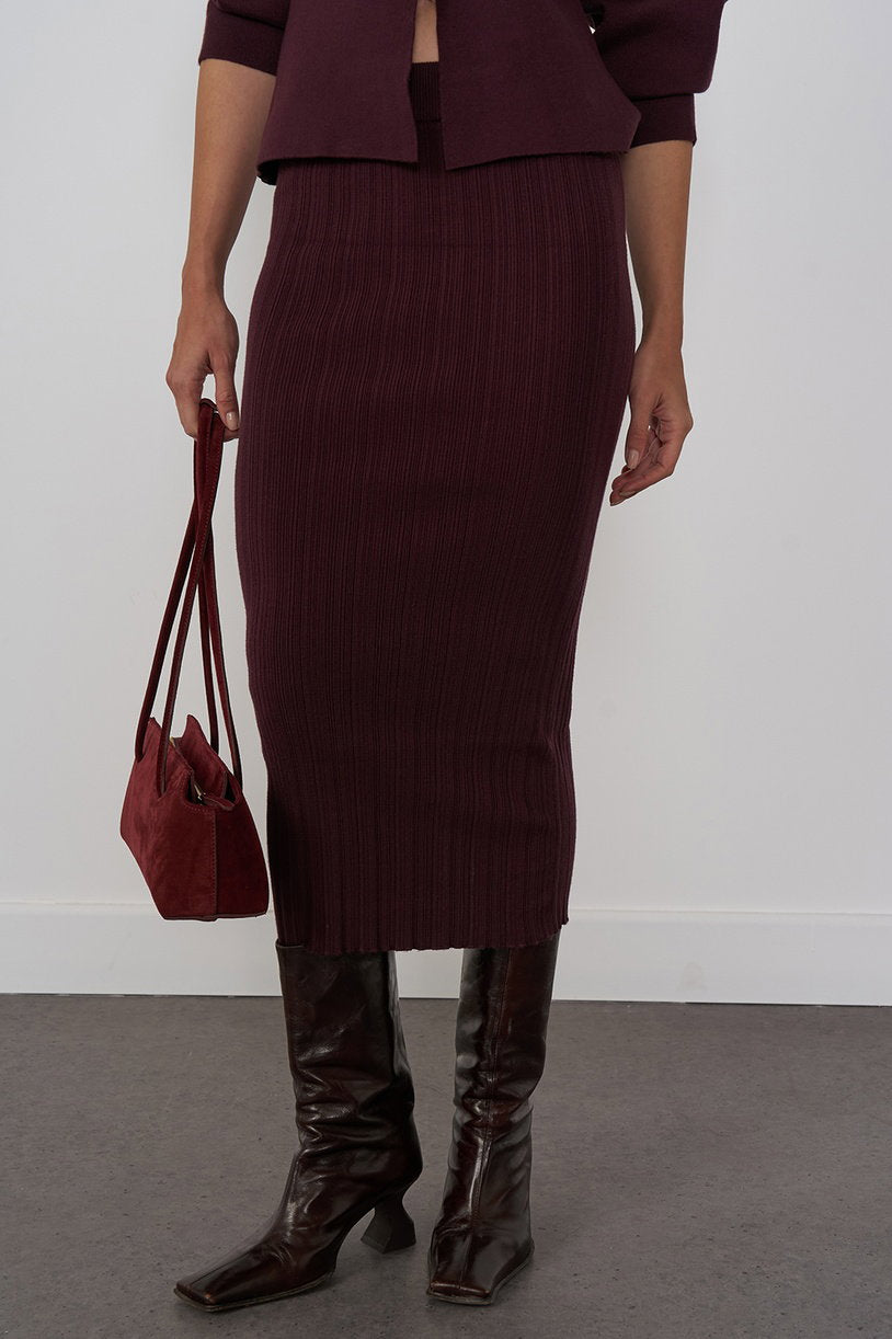 Knit Pencil Skirt