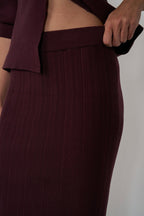 Knit Pencil Skirt