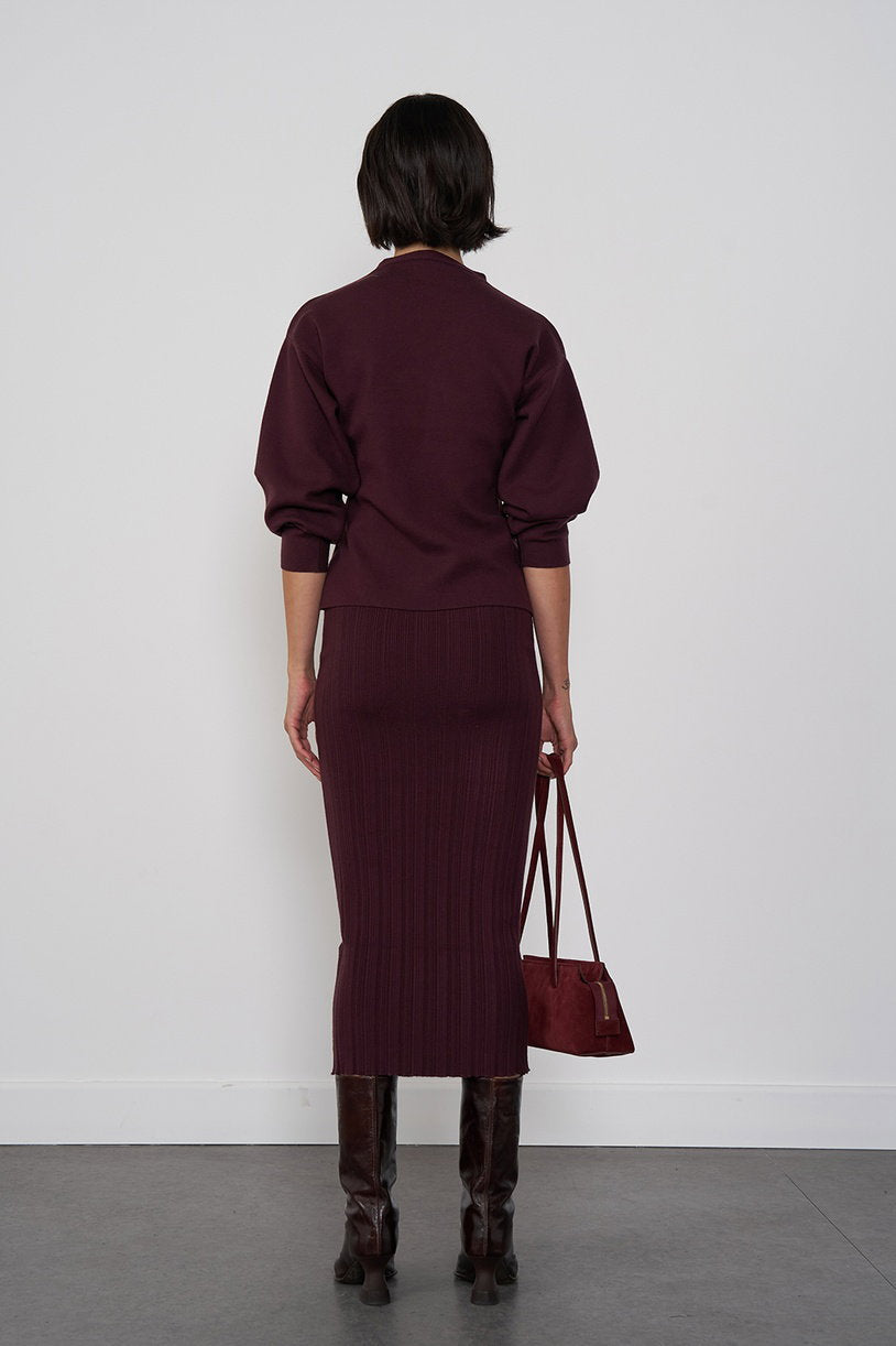Knit Pencil Skirt
